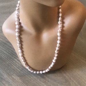 Italian glass beaded necklace.